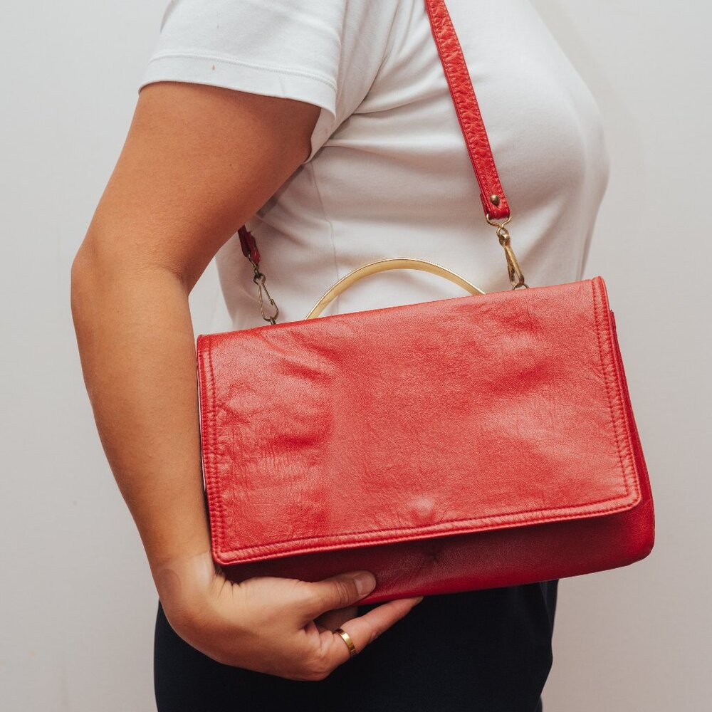 Vintage Red Purse